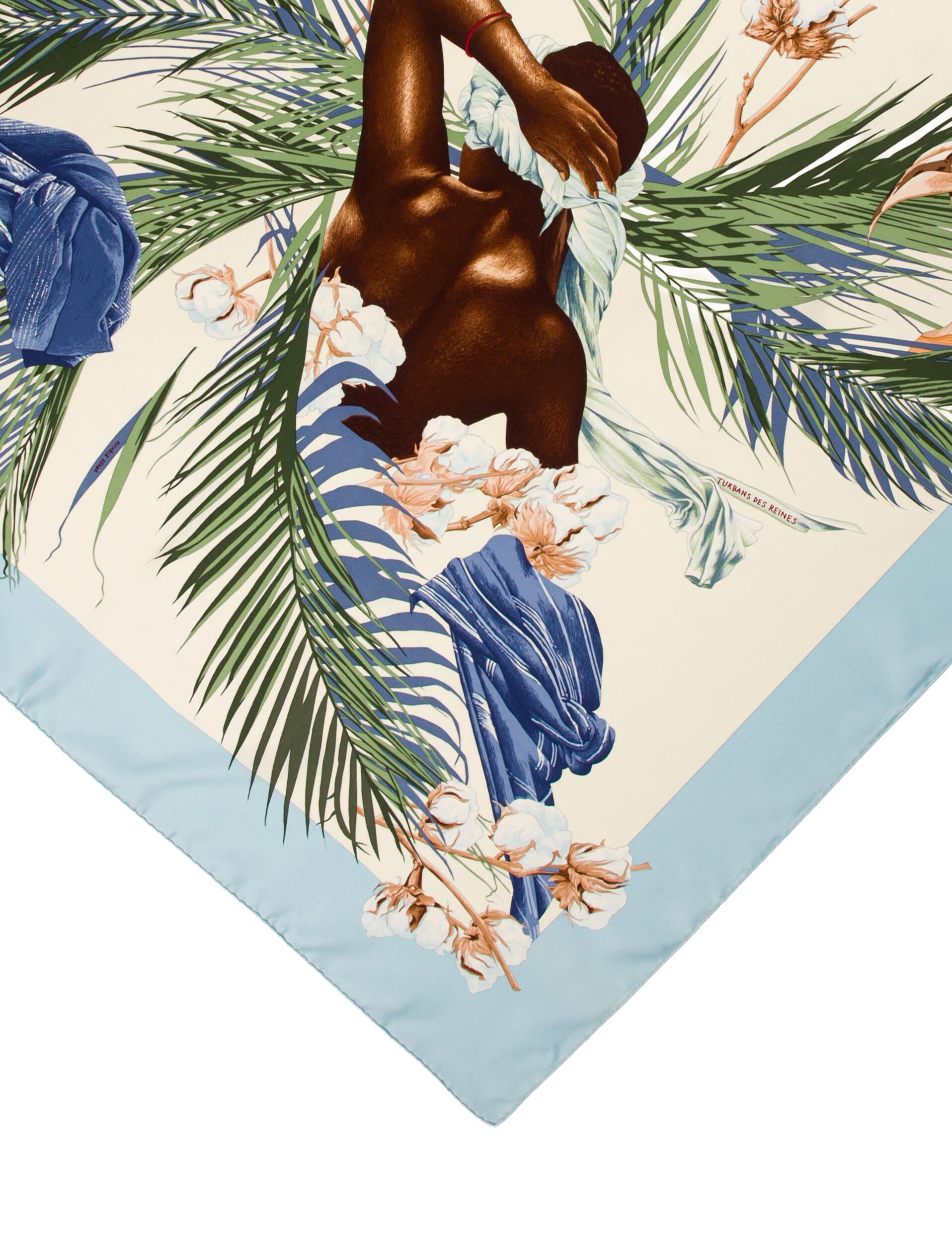 Hermès Turbans des Reins Silk Scarf