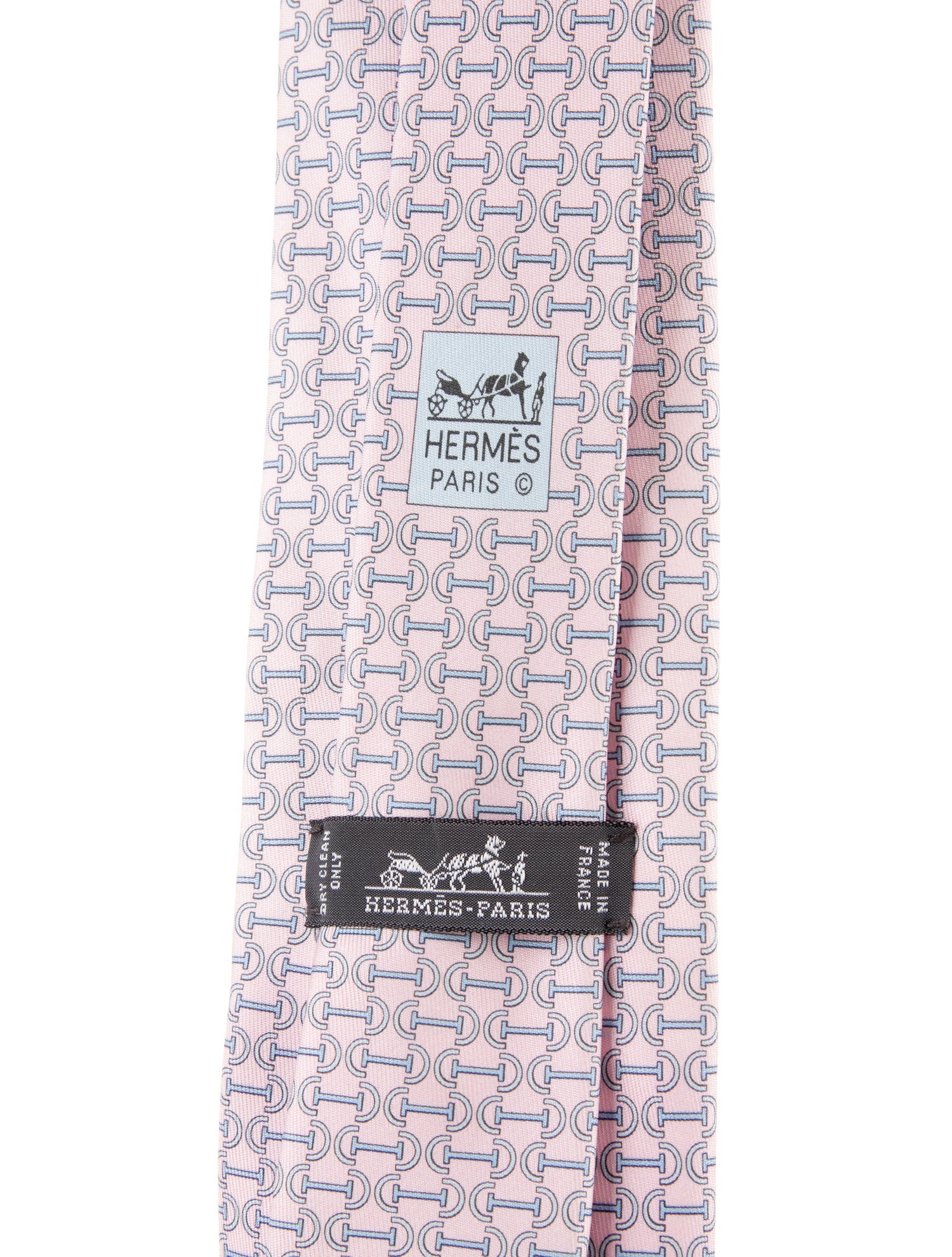 Hermès Printed Silk Tie