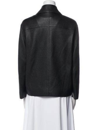 Hermès Leather Biker Jacket