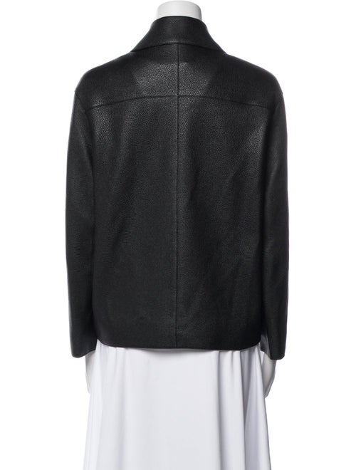 Hermès Leather Biker Jacket