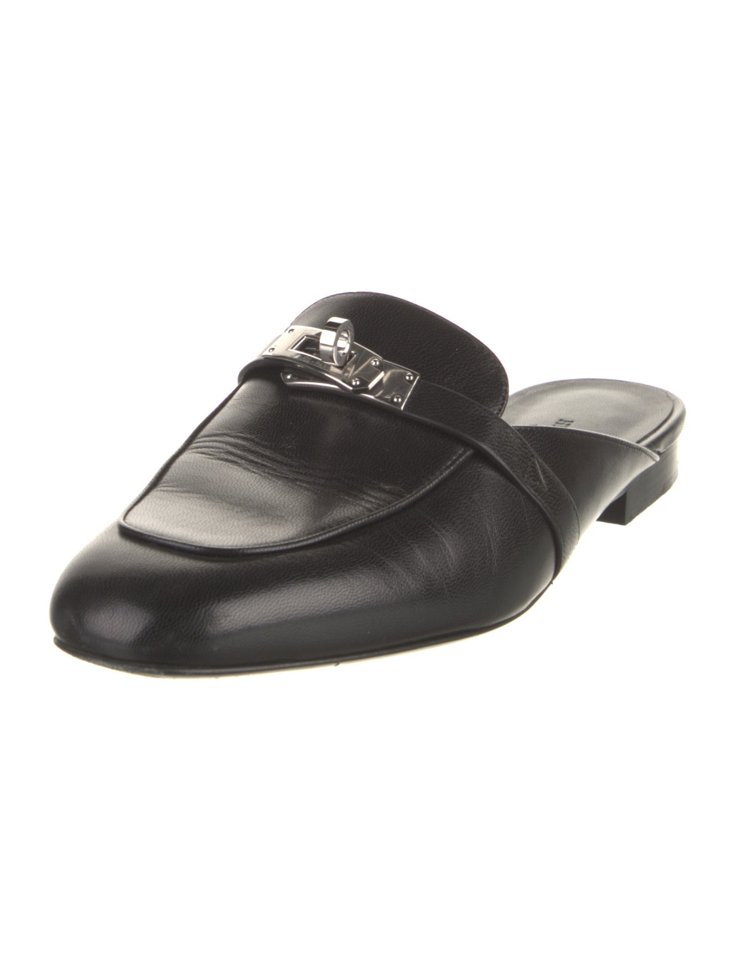 Hermès Oz Leather Mules