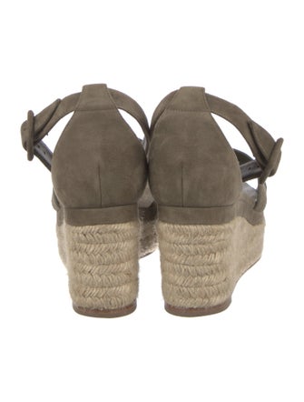 Hermès Elda Suede Espadrilles