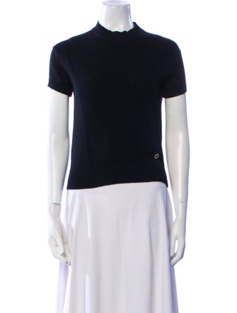 Hermès Cashmere Mock Neck Sweater