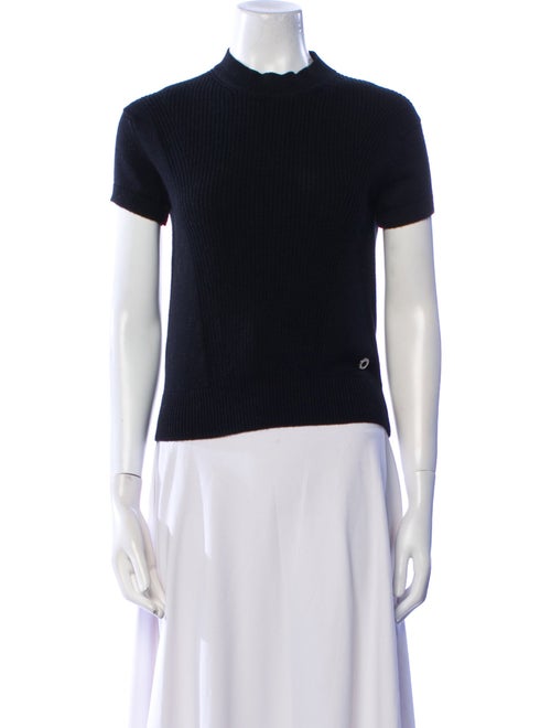 Hermès Cashmere Mock Neck Sweater