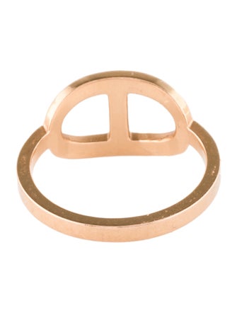 Hermès Chaîne d'Ancre Contour Ring, Medium Model