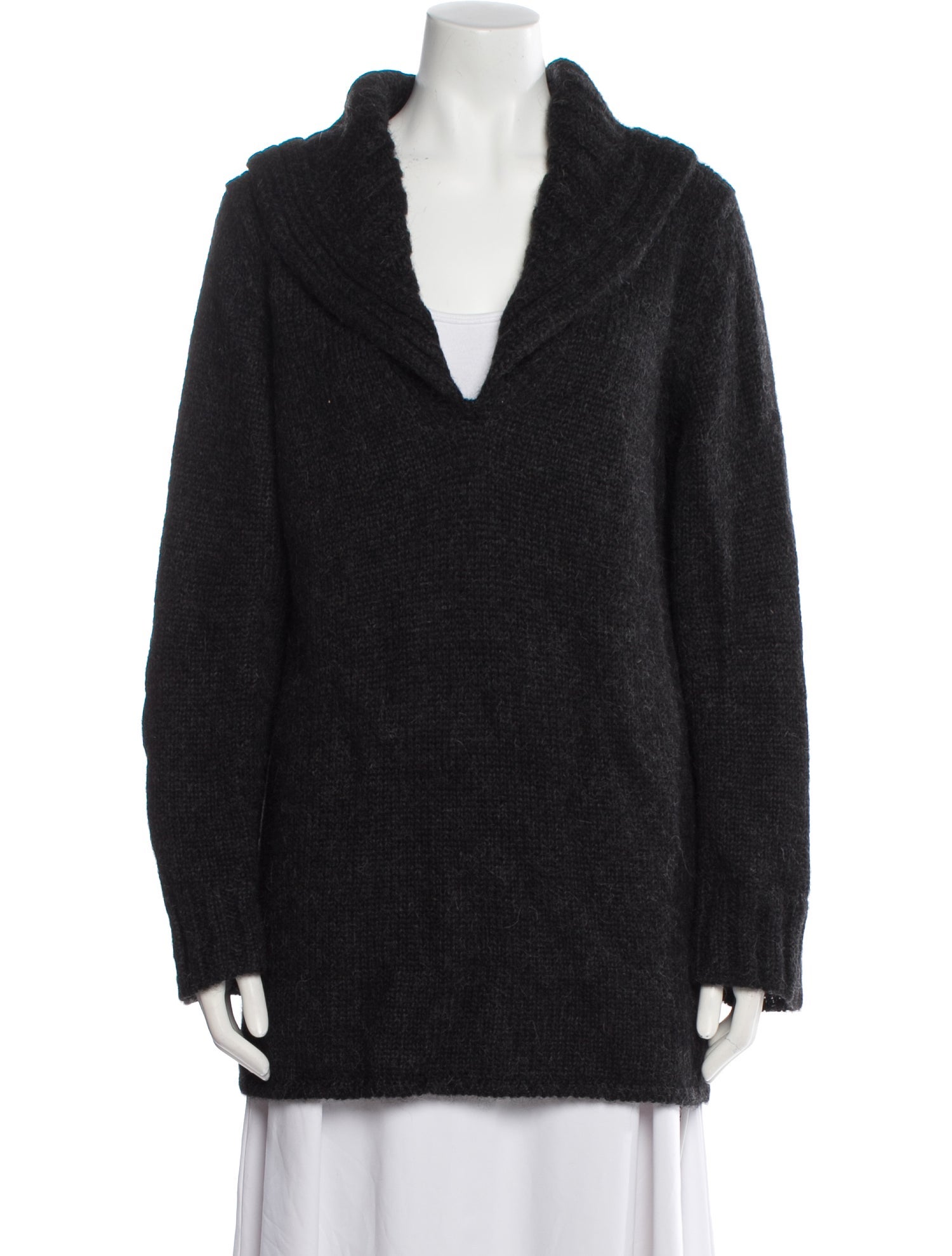 Hermès Alpaca Cowl Neck Sweater