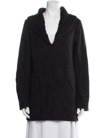 Hermès Alpaca Cowl Neck Sweater