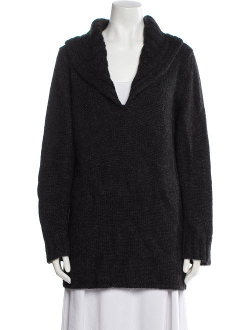 Hermès Alpaca Cowl Neck Sweater