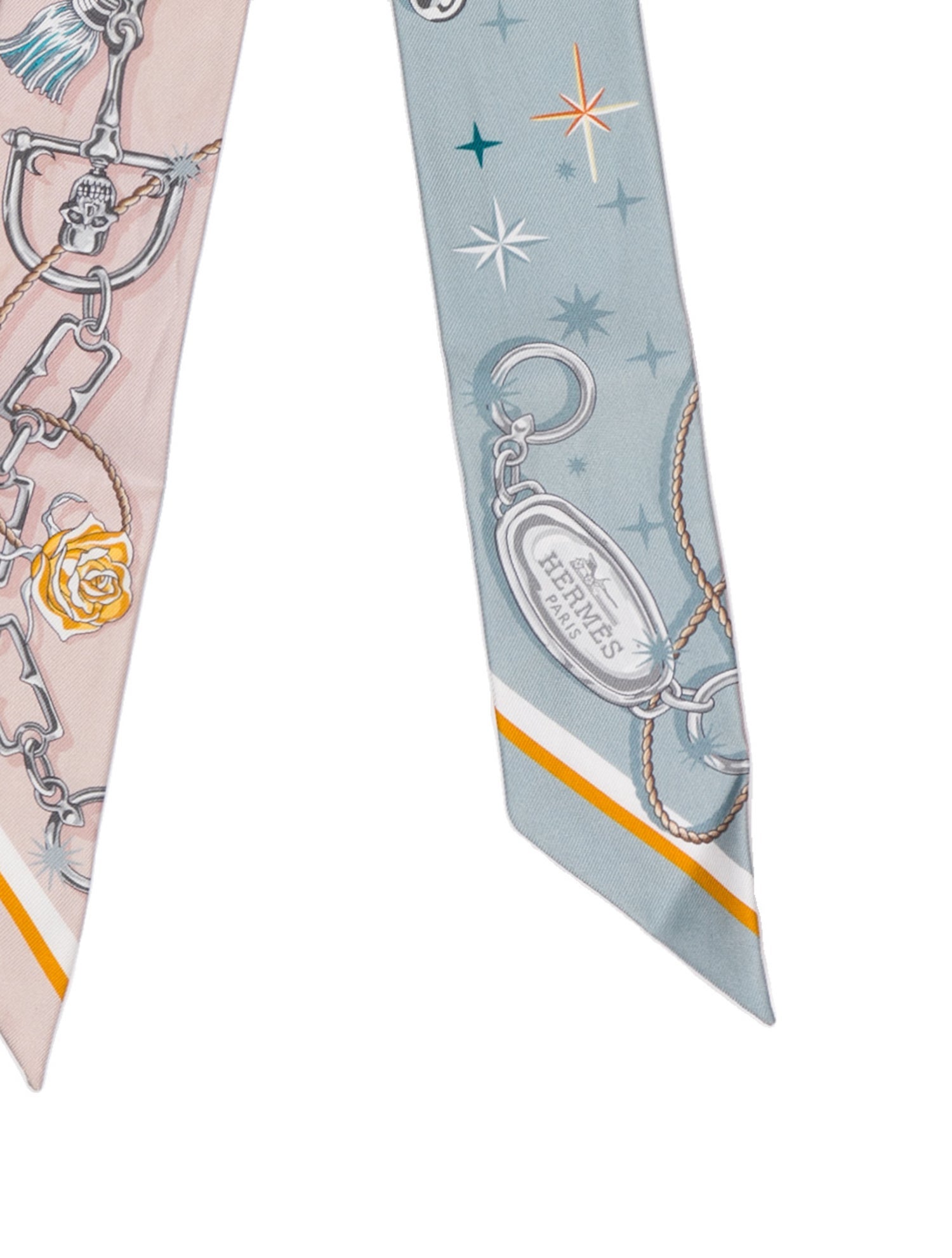 Hermès C'est La Fete Twilly Scarf