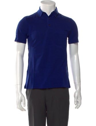 Hermès Collar Short Sleeve Polo Shirt
