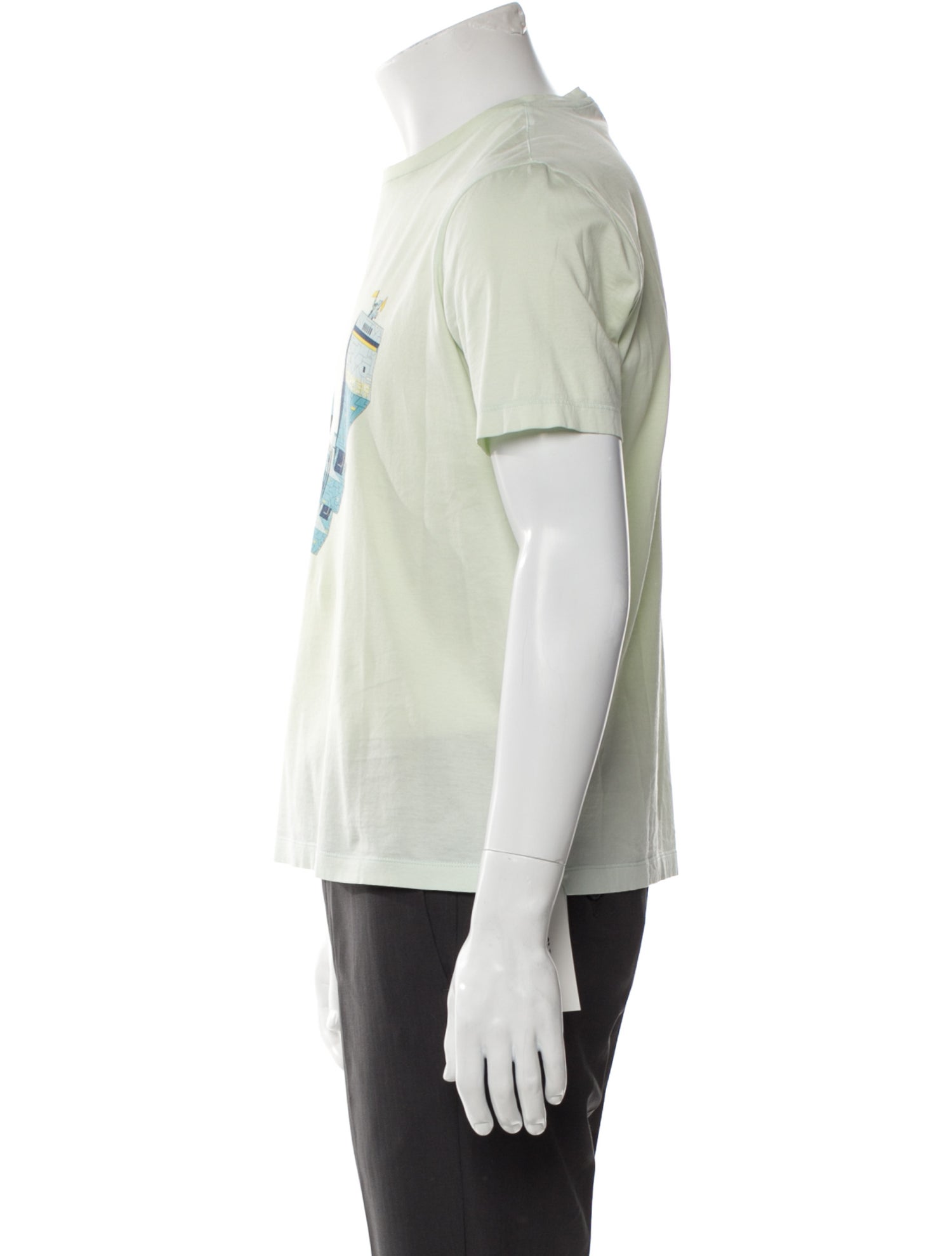 Hermès Graphic Print Crew Neck T-Shirt