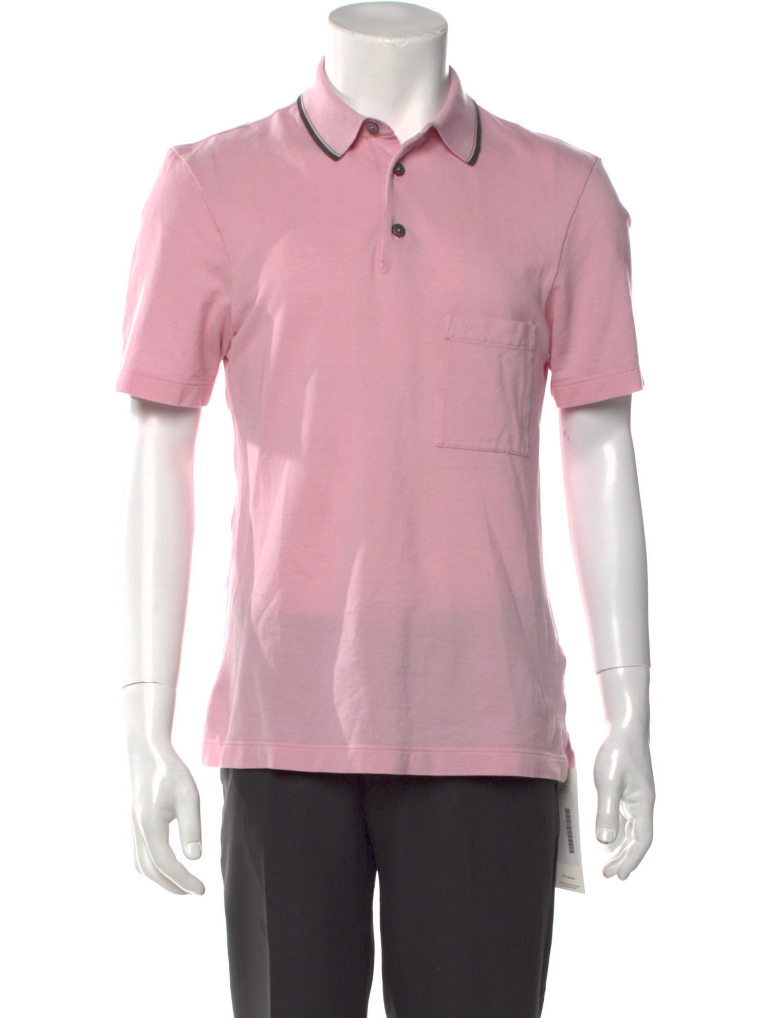 Hermès Collar Short Sleeve Polo Shirt