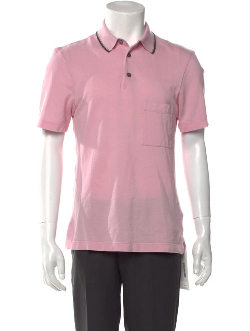 Hermès Collar Short Sleeve Polo Shirt