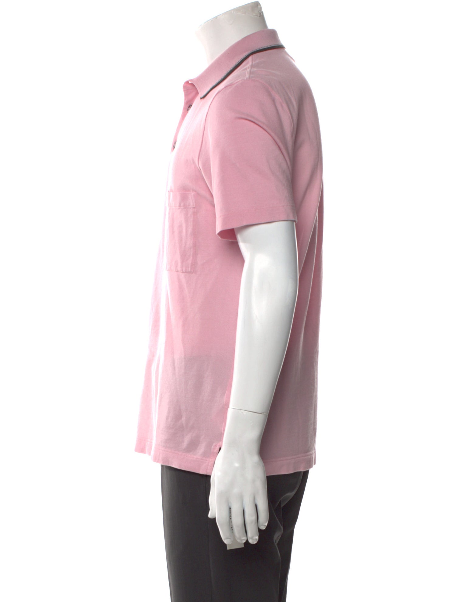 Hermès Collar Short Sleeve Polo Shirt