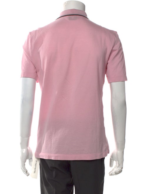 Hermès Collar Short Sleeve Polo Shirt