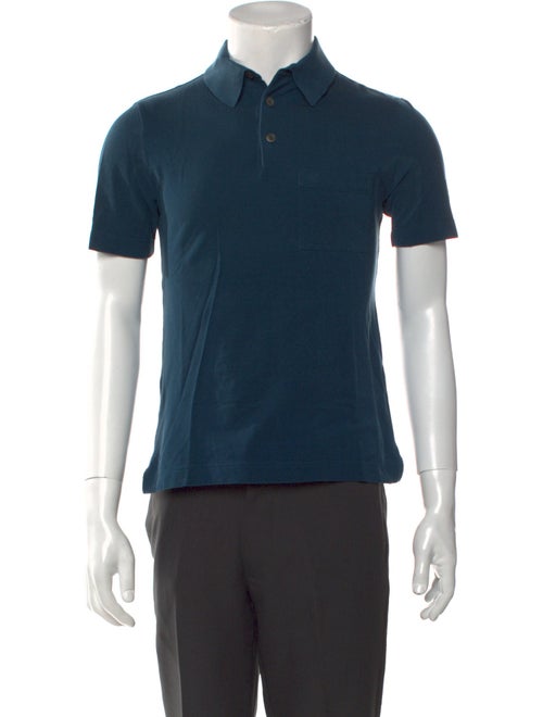 Hermès Collar Short Sleeve Polo Shirt