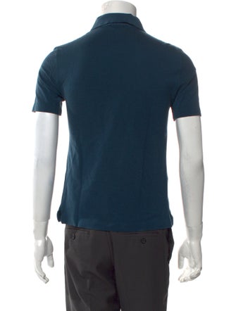 Hermès Collar Short Sleeve Polo Shirt