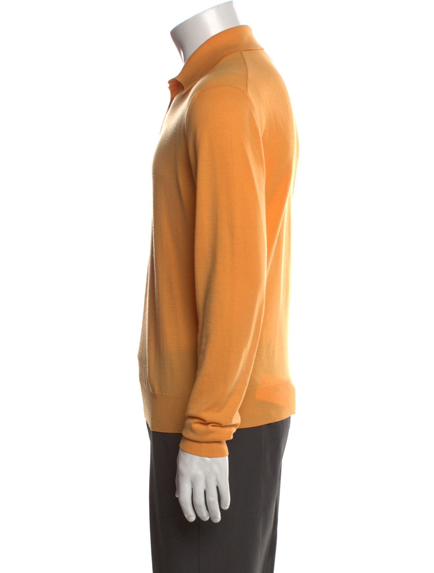Hermès Wool Collar Polo Sweater