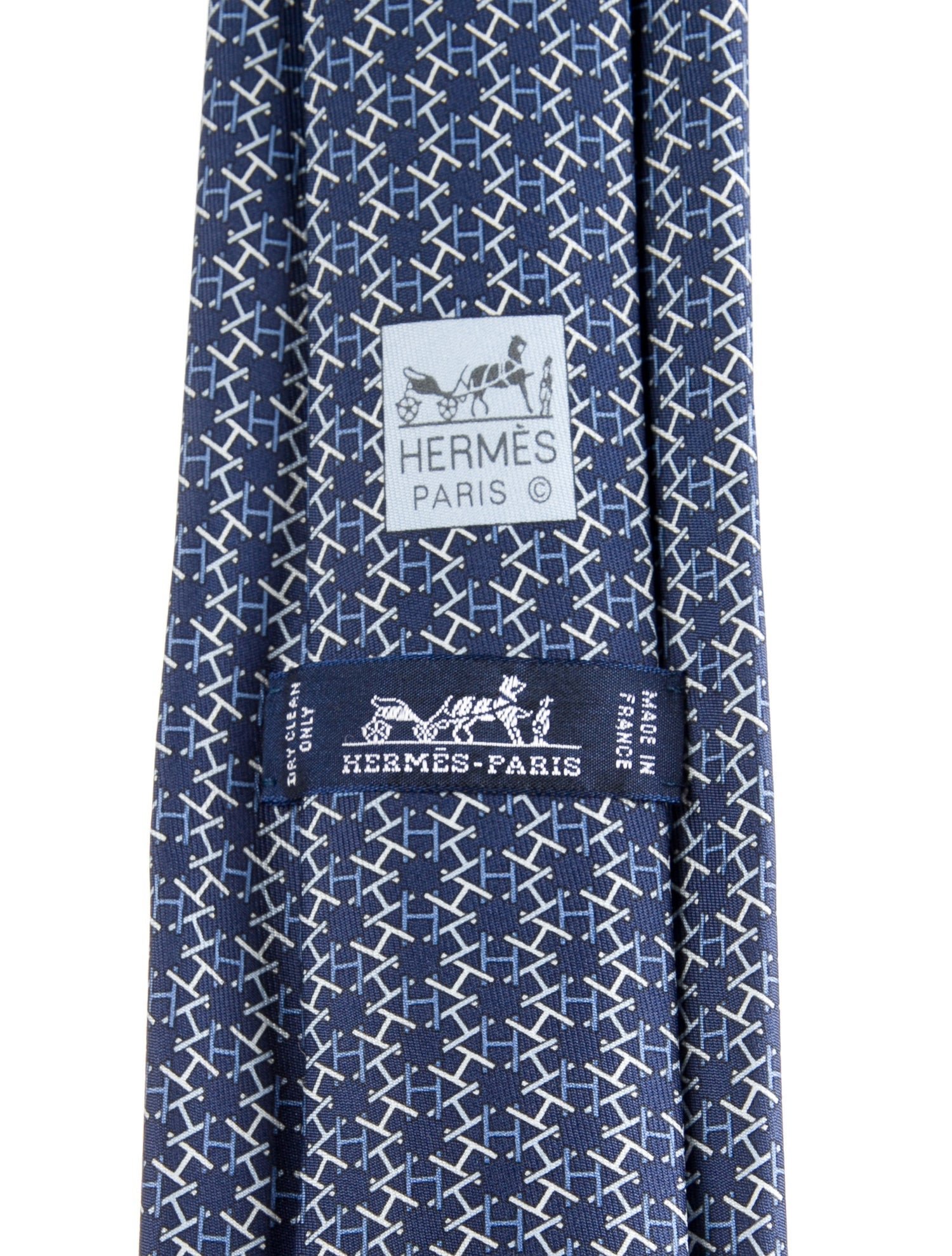 Hermès Wide Necktie
