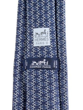 Hermès Wide Necktie