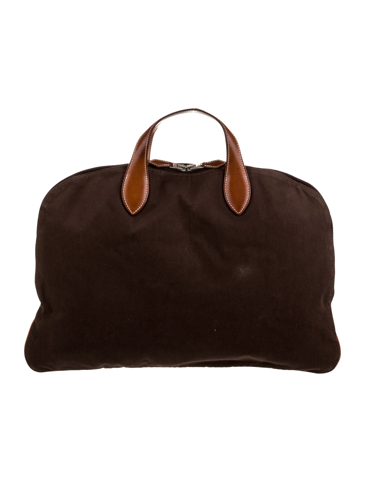 Hermès Toile Victoria Travel Briefcase