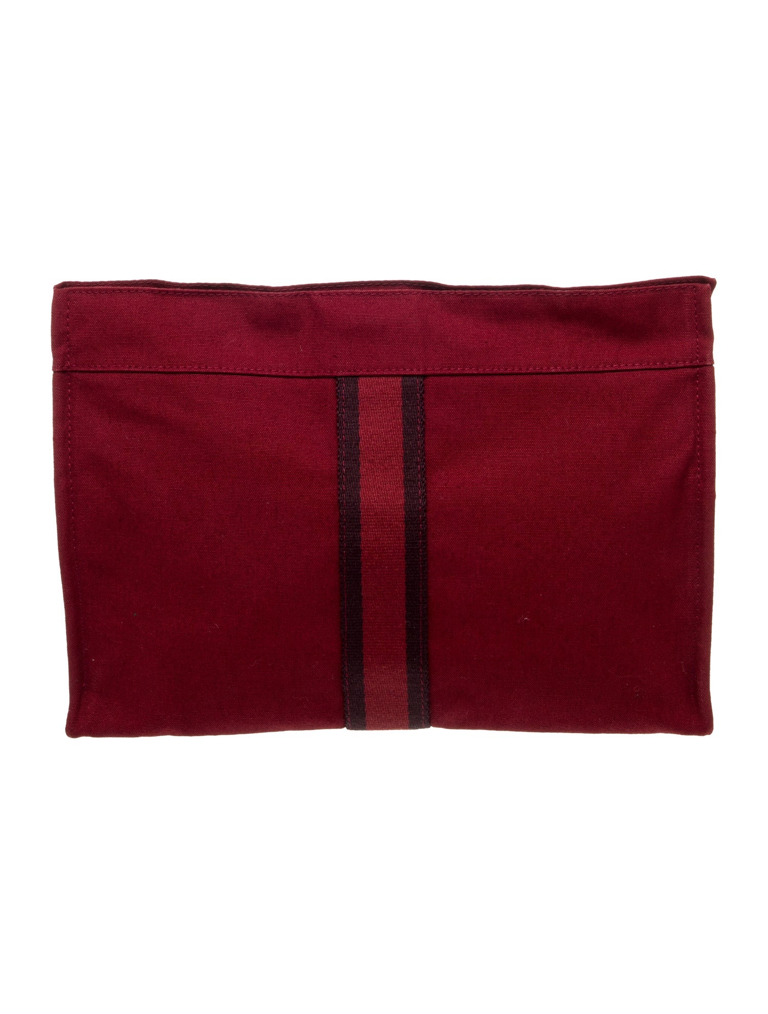 Hermès Toile Fourre-Tout Pouch