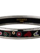 Hermès Enamel Narrow Bangle Bracelet