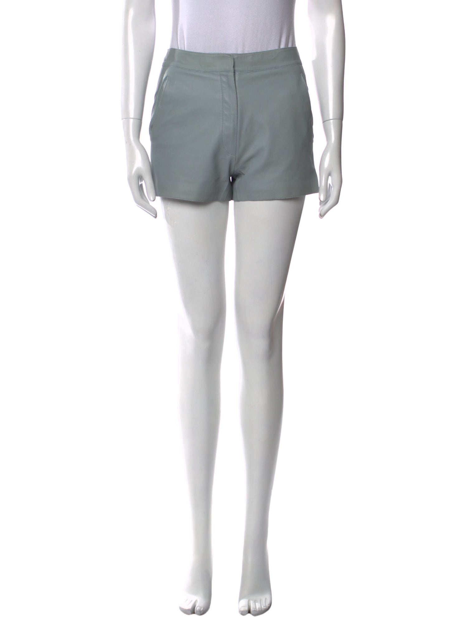 Hermès Lambskin Mini Shorts