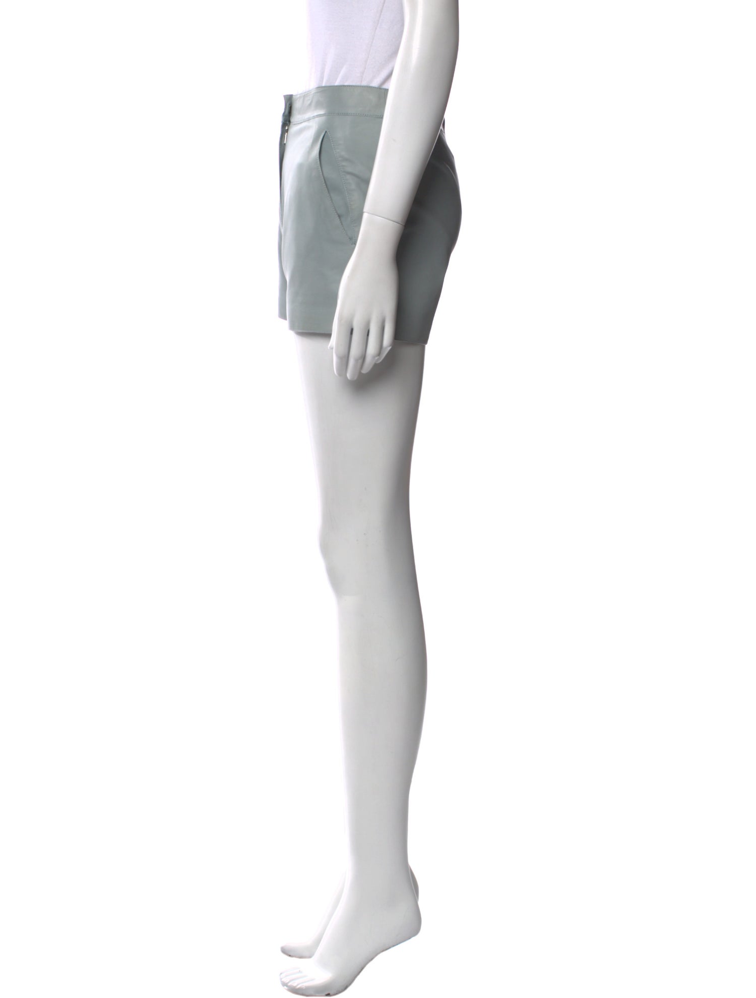 Hermès Lambskin Mini Shorts