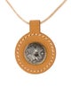 Hermès Leather Touareg Pendant Necklace