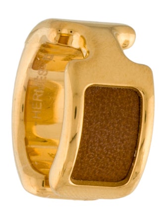 Hermès Leather Olympe Ear Cuff