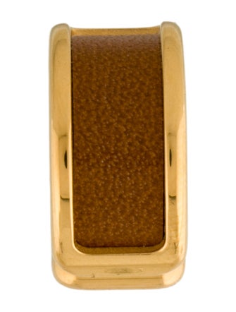 Hermès Leather Olympe Ear Cuff