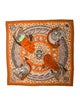 Hermès Casques et Plumets Silk Scarf