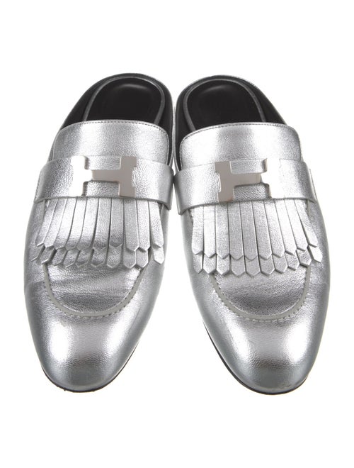 Hermès Rivoli H Logo Mules