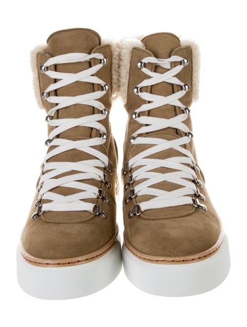 Hermès 2022 Flocon Lace-Up Boots