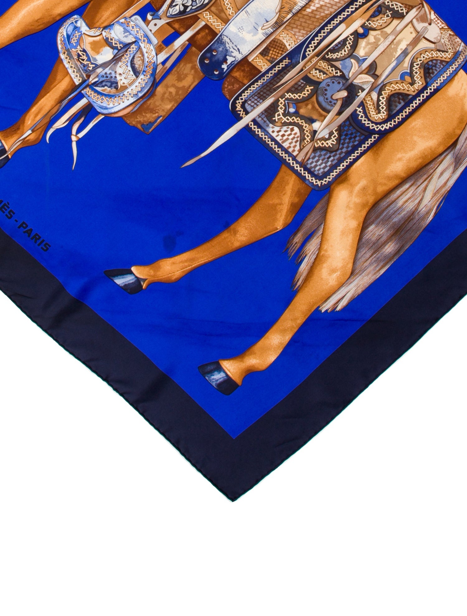 Hermès Mon Petit Cheval Mexicain Silk Scarf