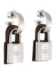 Hermès Leather O'Kelly Drop Earrings