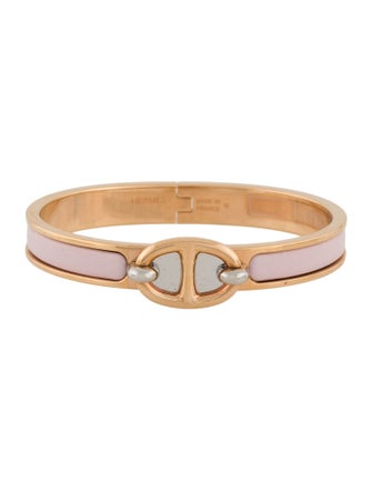 Hermès Mini Clic Chaine d'Ancre Bangle Bracelet