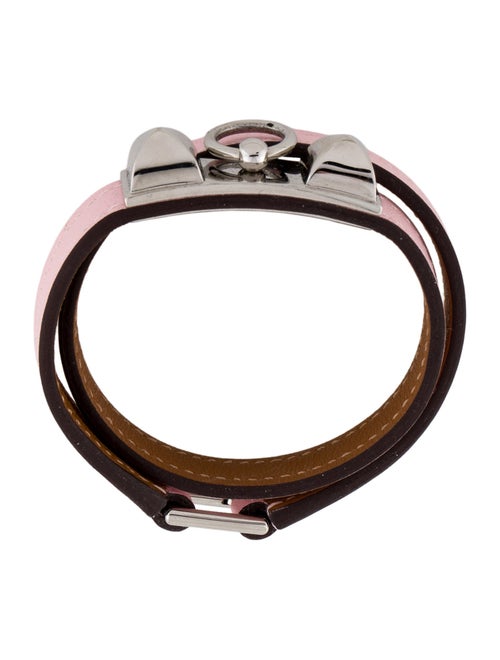 Hermès Leather Rivale Double Wrap Bracelet