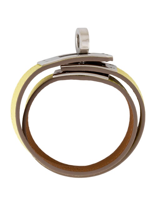 Hermès Leather Kelly Double Tour Wrap Bracelet