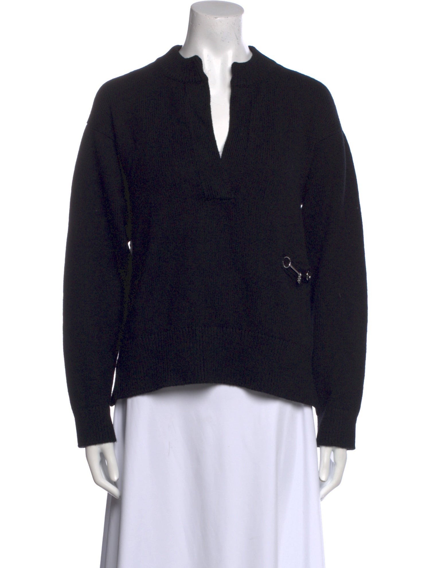 Hermès Cashmere V-Neck Sweater