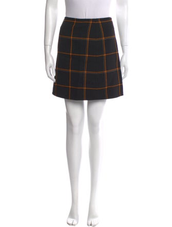 Hermès Virgin Wool Mini Skirt