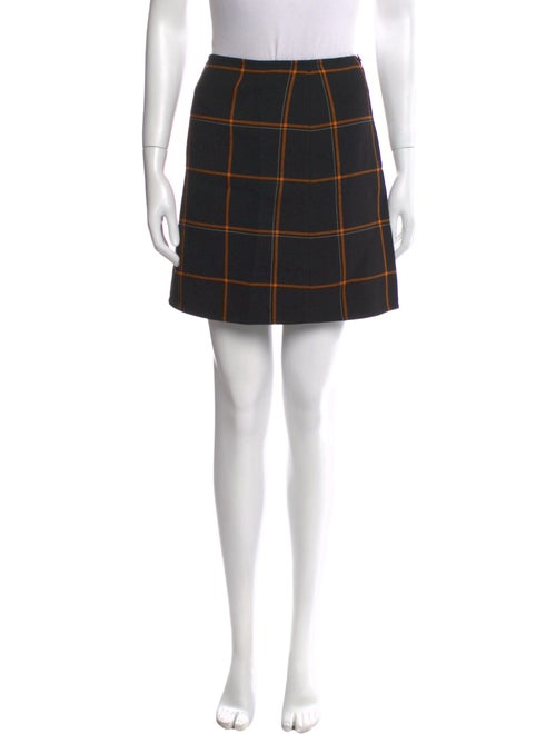 Hermès Virgin Wool Mini Skirt