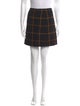 Hermès Virgin Wool Mini Skirt