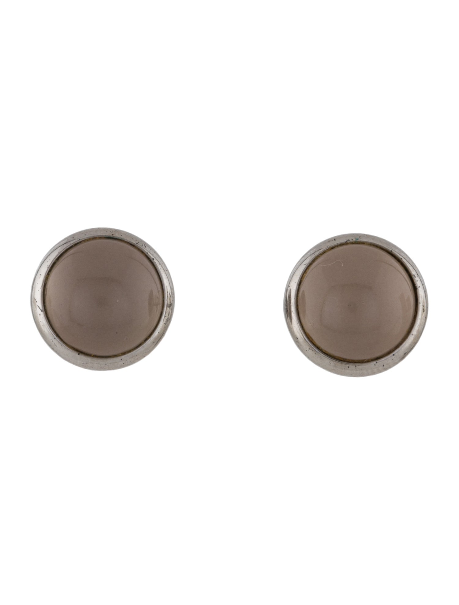 Hermès Enamel Eclipse Stud Earrings