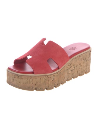 Hermès Eze 30 Leather Slides