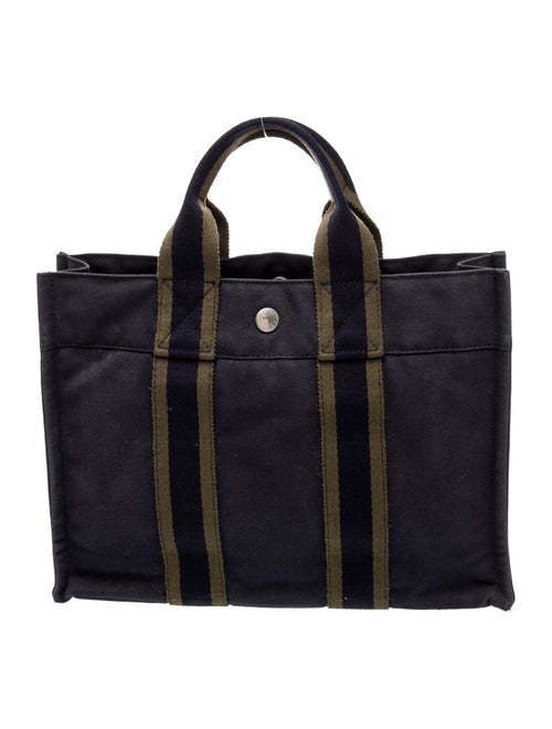 Hermès Toile Fourre-Tout PM