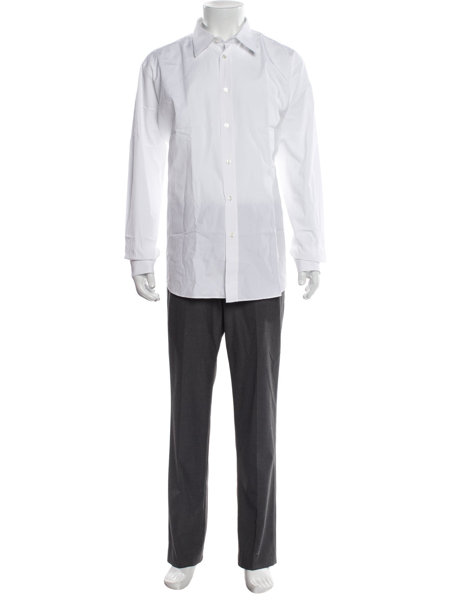 Hermès Long Sleeve Dress Shirt