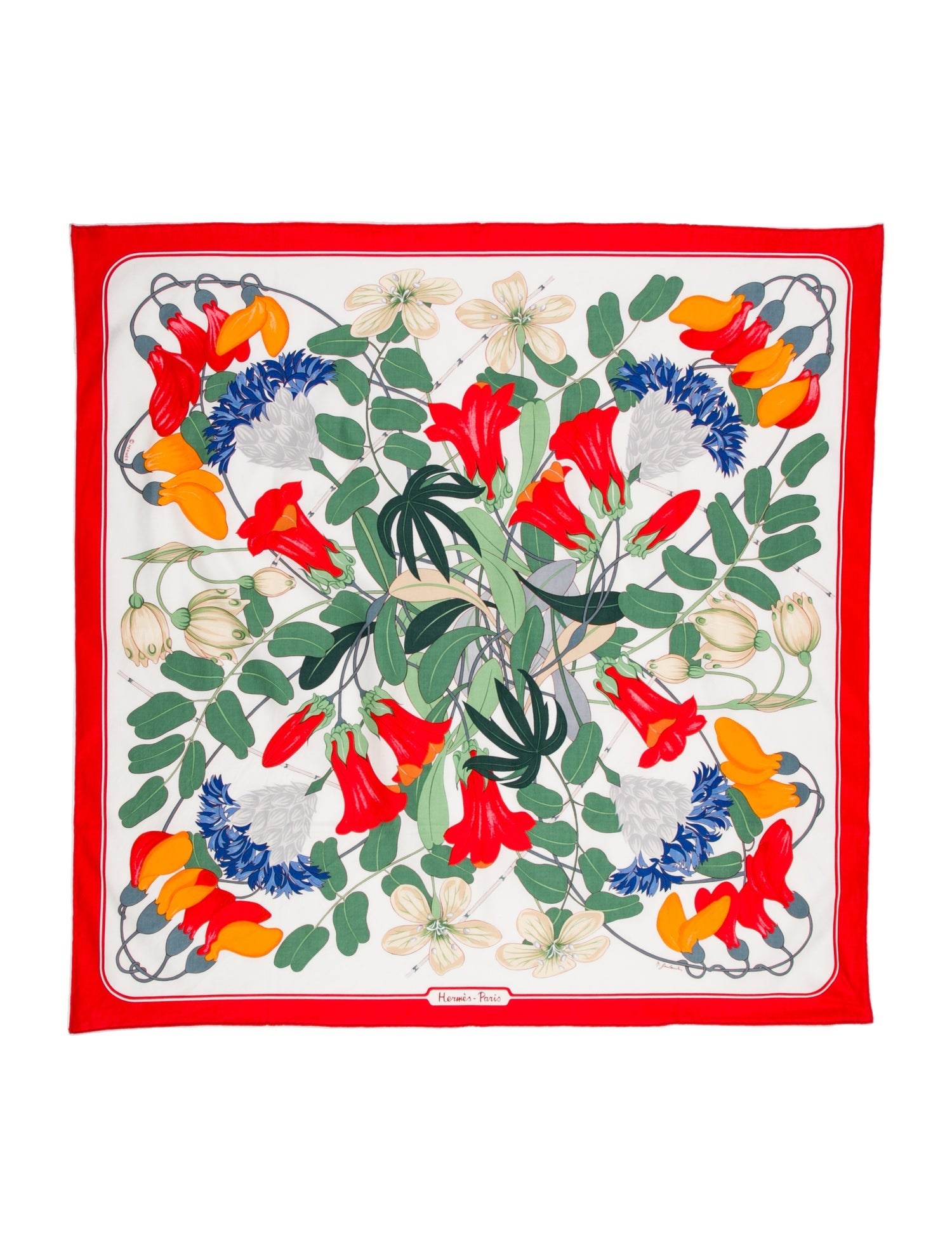Hermès Flora Graeca Scarf
