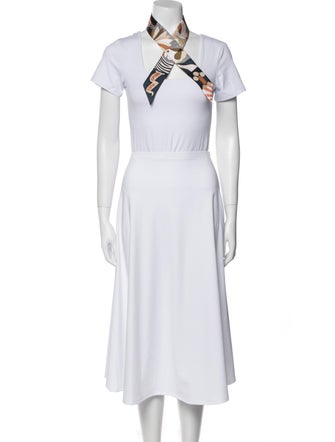 Hermès Parade en Fanfare Silk Twilly Scarf